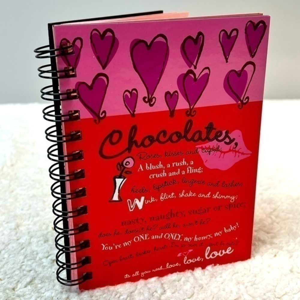 Mirage "Chocolates" Spiral-Bound Journal Notebook Sketchbook NWOT